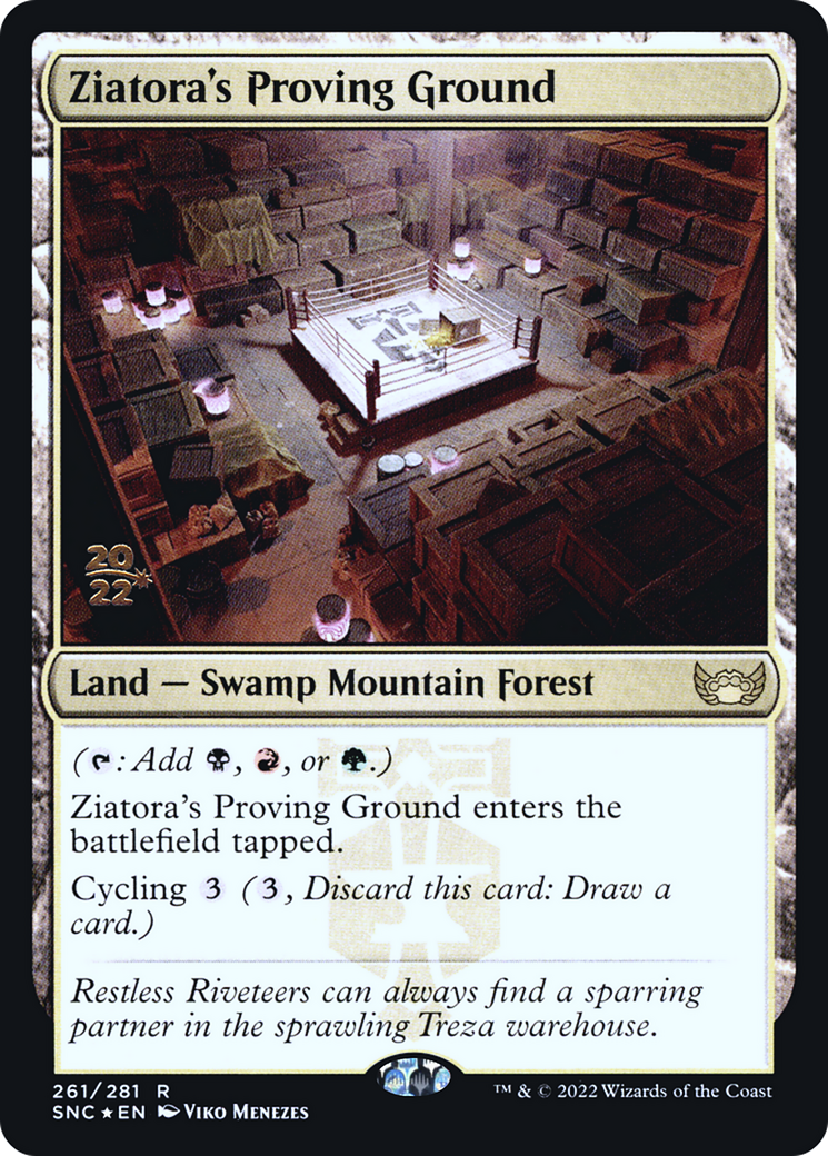 {R} Ziatora's Proving Ground [Streets of New Capenna Prerelease Promos][PR SNC 261]