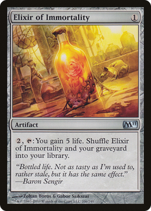 {C} Elixir of Immortality [Magic 2011][M11 206]