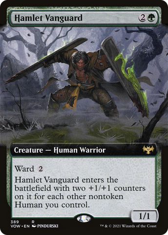 {R} Hamlet Vanguard (Extended Art) [Innistrad: Crimson Vow][VOW 389]