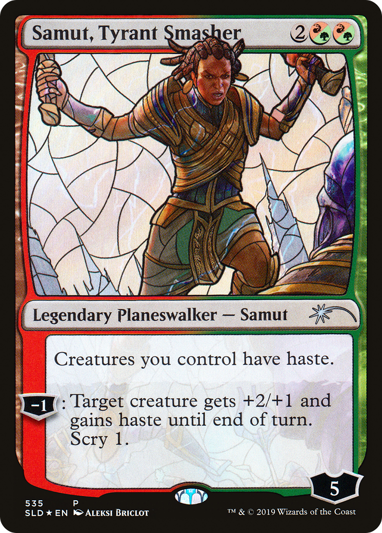 {C} Samut, Tyrant Smasher (Secret Lair) [Secret Lair Drop Promos][SLD 535]