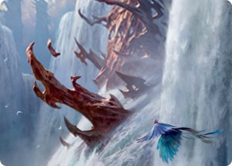 {A} Island Art Card [Strixhaven: School of Mages Art Series][ASTX 049]