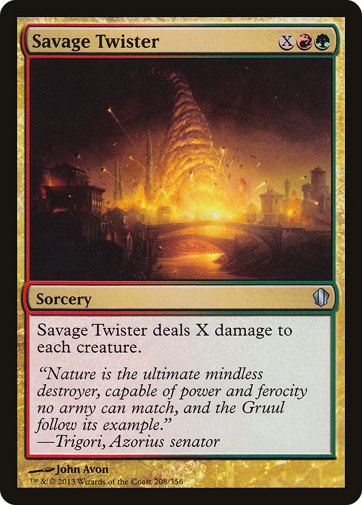{C} Savage Twister [Commander 2013][C13 208]