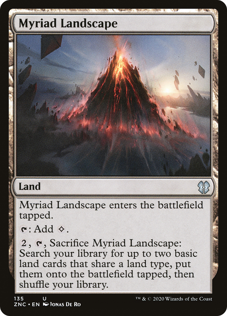 {C} Myriad Landscape [Zendikar Rising Commander][ZNC 135]