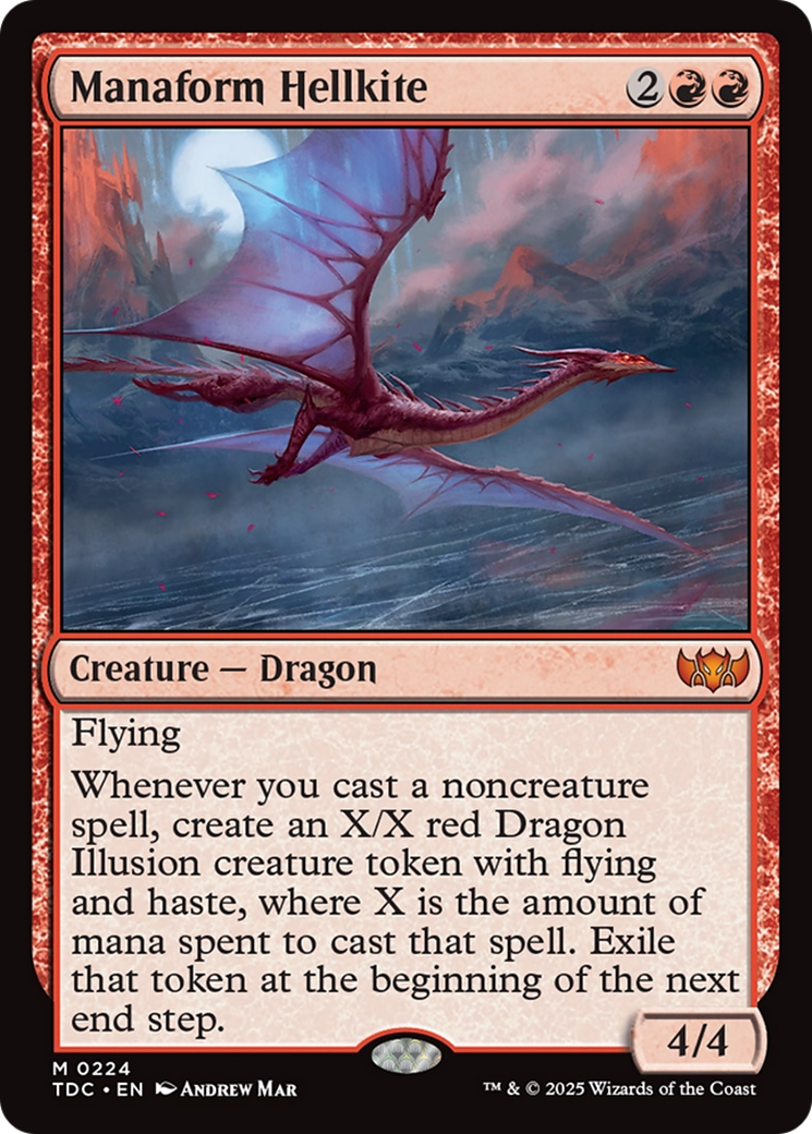 {R} Manaform Hellkite [Tarkir: Dragonstorm Commander][TDC 224]