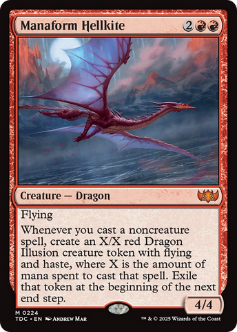 {R} Manaform Hellkite [Tarkir: Dragonstorm Commander][TDC 224]