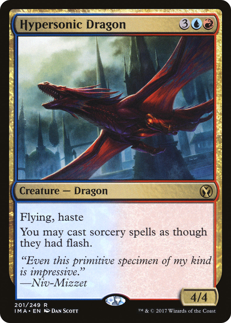 {R} Hypersonic Dragon [Iconic Masters][IMA 201]