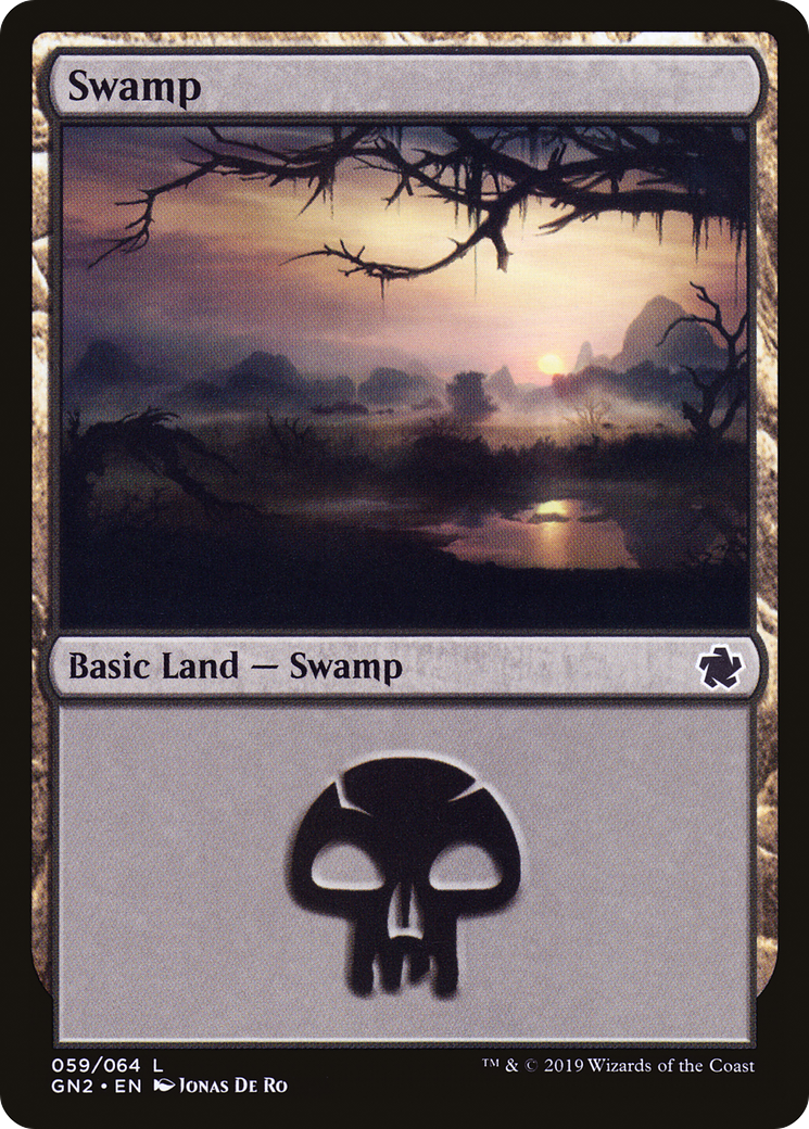 {B}[GN2 059] Swamp (59) [Game Night 2019]