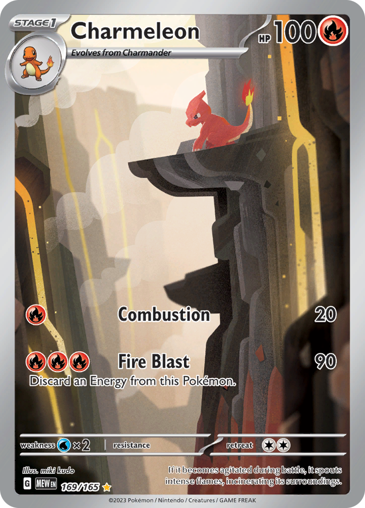 [PKM-R] Charmeleon (169/165) [Scarlet & Violet: 151]