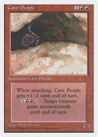 {C} Cave People [Fourth Edition][4ED 181]