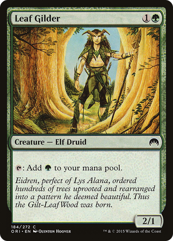 {C} Leaf Gilder [Magic Origins][ORI 184]
