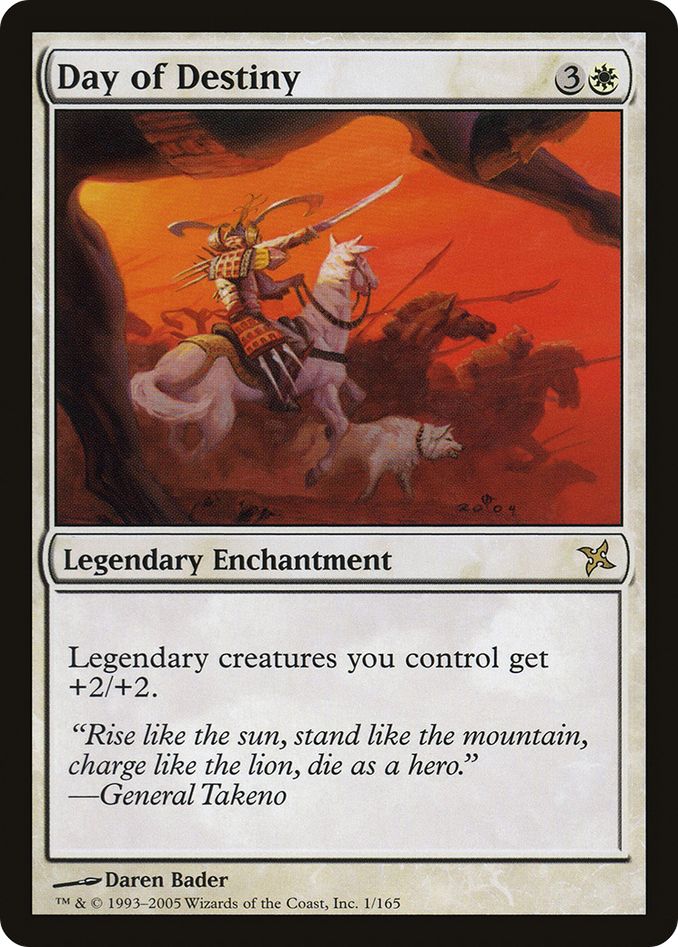 {R} Day of Destiny [Betrayers of Kamigawa][BOK 001] - Misty Mountain Games