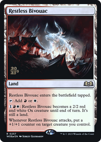 {@R} Restless Bivouac [Wilds of Eldraine Prerelease Promos][PR WOE 257]