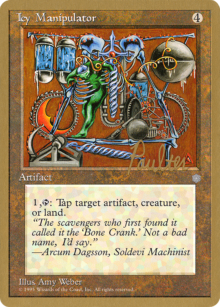 {C} Icy Manipulator (Preston Poulter) [Pro Tour Collector Set][GB PTC PP322]
