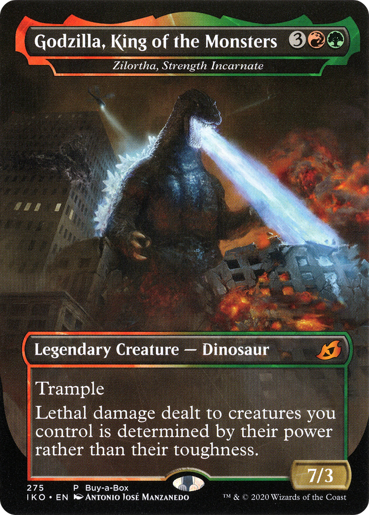 {R} Zilortha, Strength Incarnate (Buy-A-Box) [Ikoria: Lair of Behemoths][IKO 275]