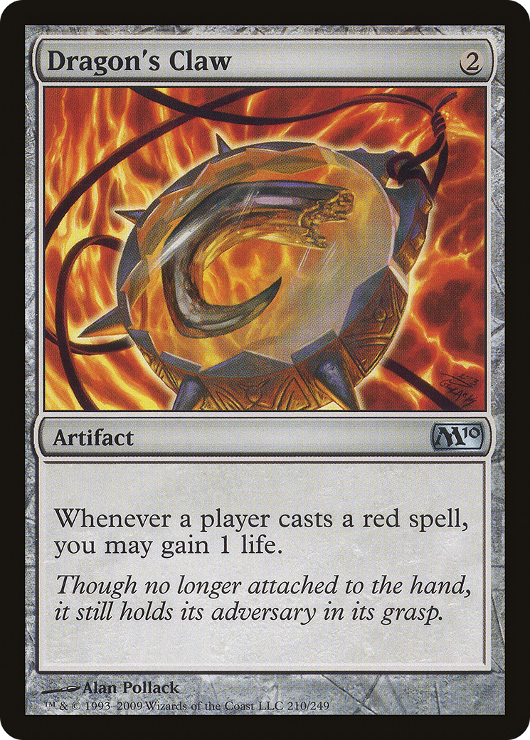 {C} Dragon's Claw [Magic 2010][M10 210]