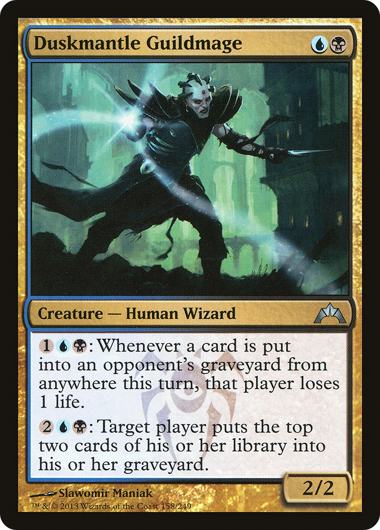{C} Duskmantle Guildmage [Gatecrash][GTC 158]