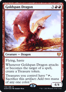 {R} Goldspan Dragon [Kaldheim Prerelease Promos][PR KHM 139]