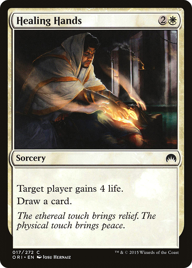 {C} Healing Hands [Magic Origins][ORI 017]