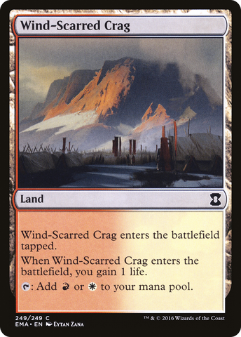 {C} Wind-Scarred Crag [Eternal Masters][EMA 249]