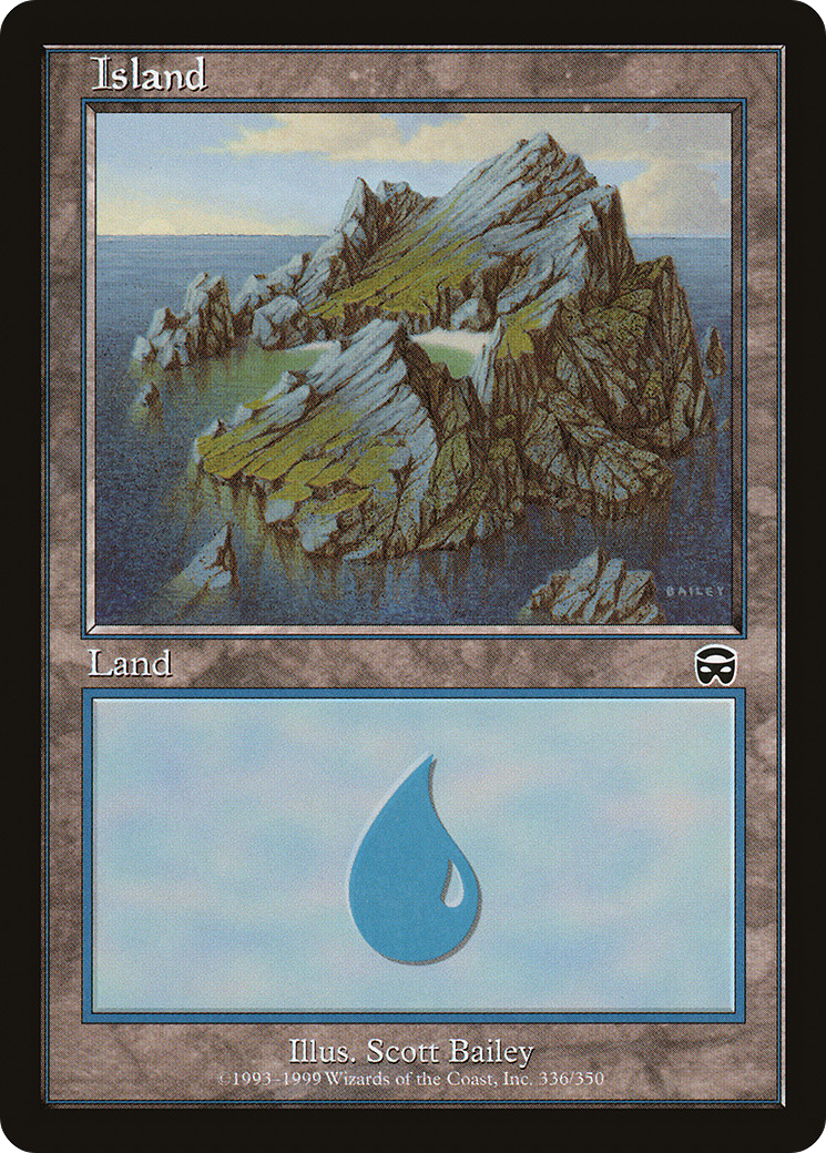 {B}[MMQ 336] Island (336) [Mercadian Masques]