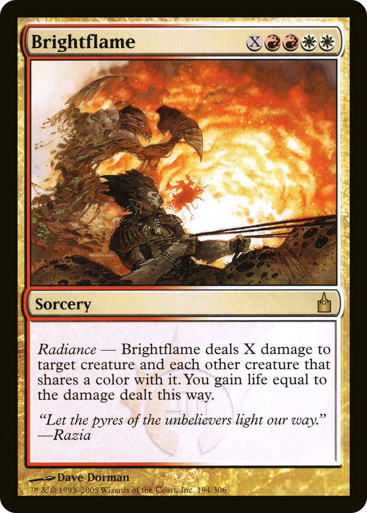 {R} Brightflame [Ravnica: City of Guilds][RAV 194]