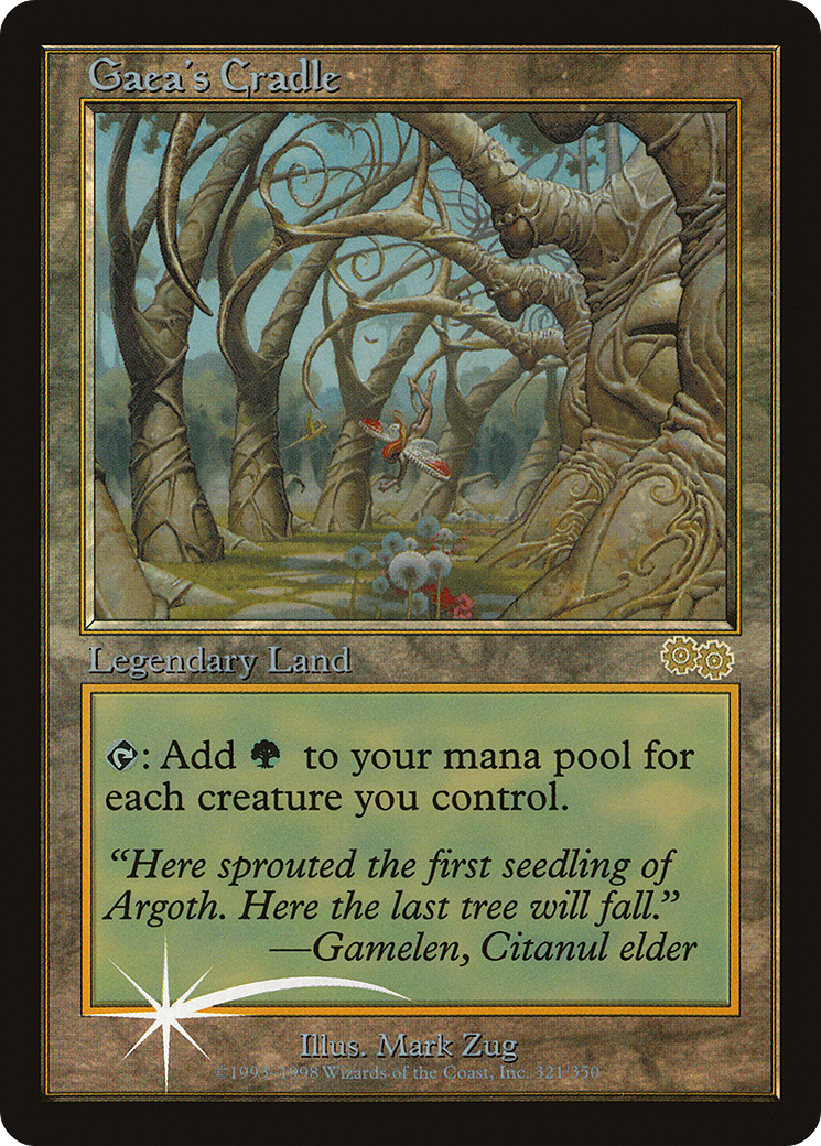 {R} Gaea's Cradle [Judge Gift Cards 1998][PA J98 003]