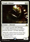 {R} Temple Altisaur [Rivals of Ixalan Prerelease Promos][PR RIX 028]