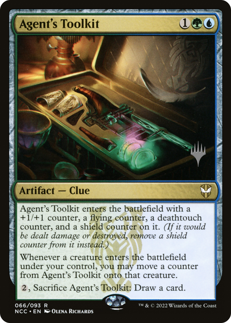 {R} Agent's Toolkit (Promo Pack) [Streets of New Capenna Commander Promos][PP NCC 066]