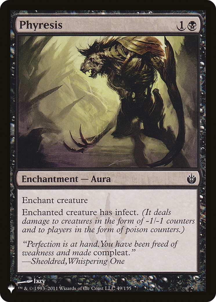 Phyresis [LIST 49/155]