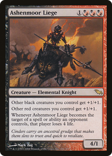 {R} Ashenmoor Liege [Shadowmoor][SHM 181] - Misty Mountain Games