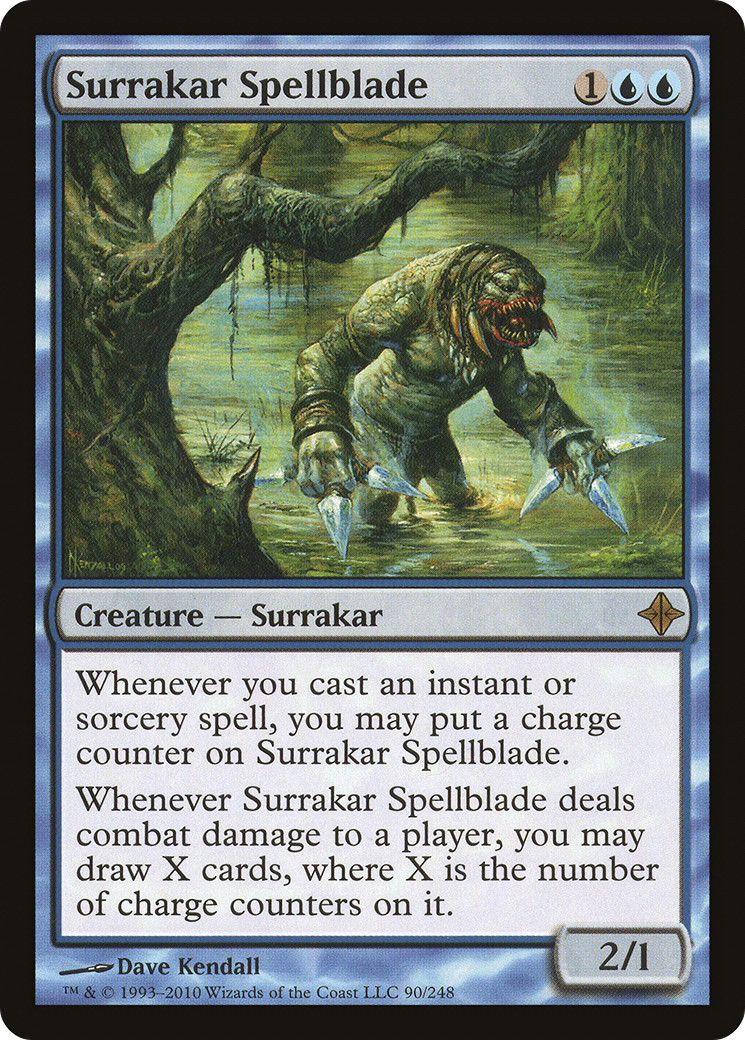 {R} Surrakar Spellblade [Rise of the Eldrazi][ROE 090]