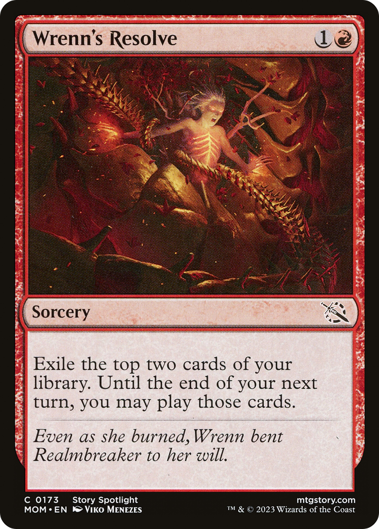 {C} Wrenn's Resolve [March of the Machine][MOM 173]