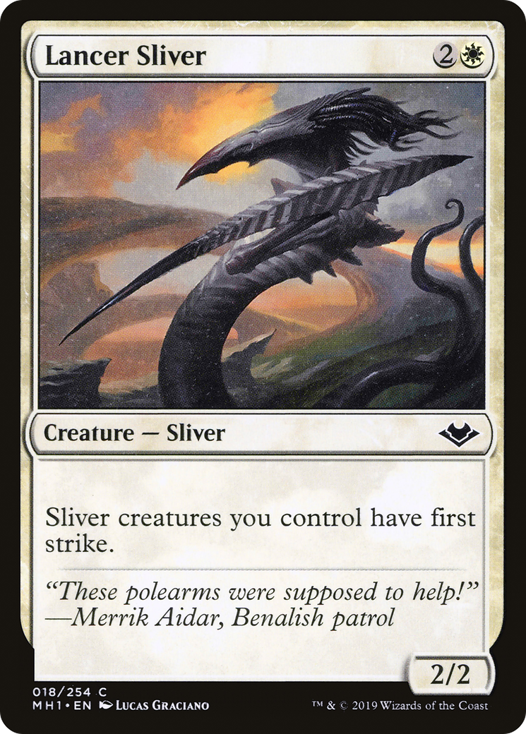 {C} Lancer Sliver [Modern Horizons][MH1 018]