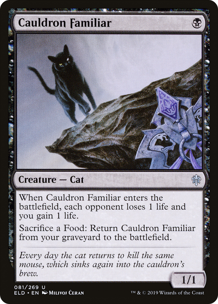 {C} Cauldron Familiar [Throne of Eldraine][ELD 081]