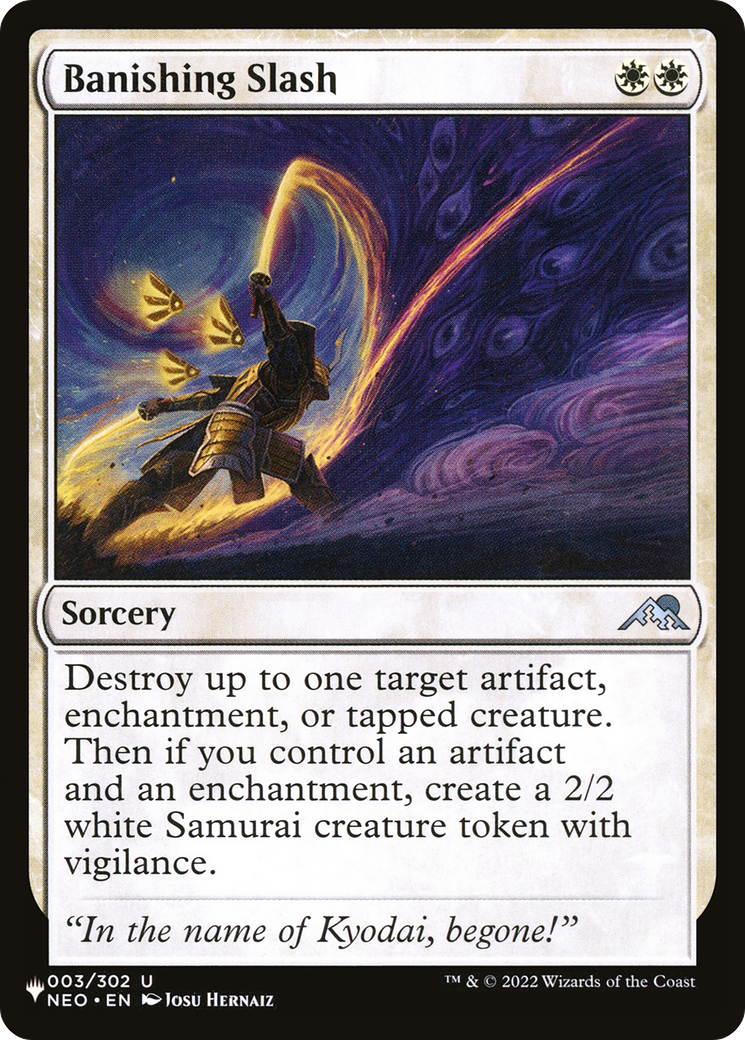 Banishing Slash [LIST 003/302]