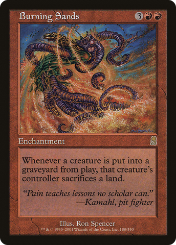 {R} Burning Sands [Odyssey][ODY 180]