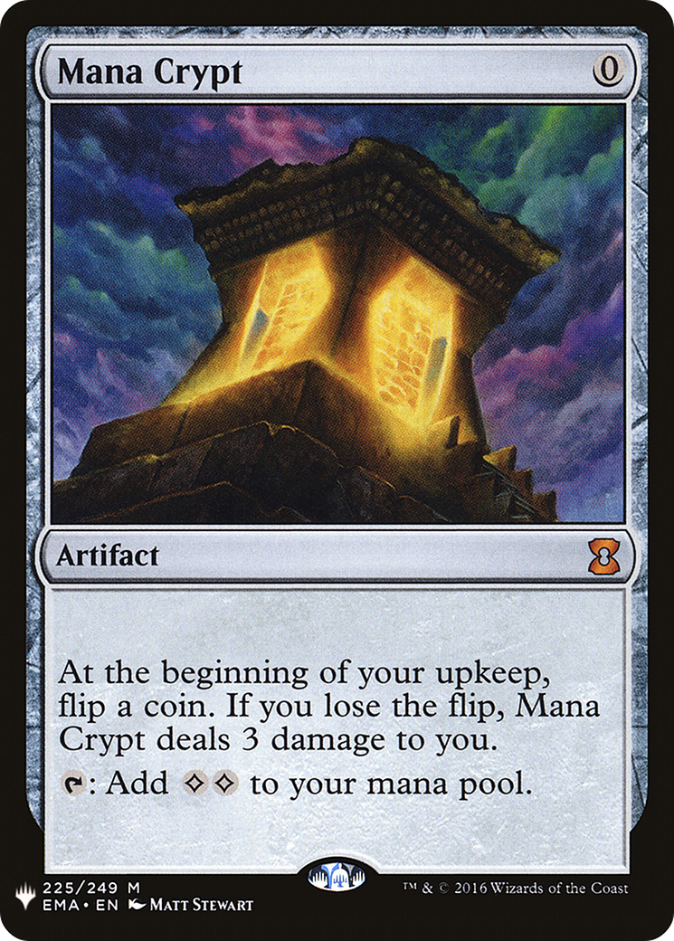 {R} Mana Crypt [Mystery Booster][LS EMA 225]