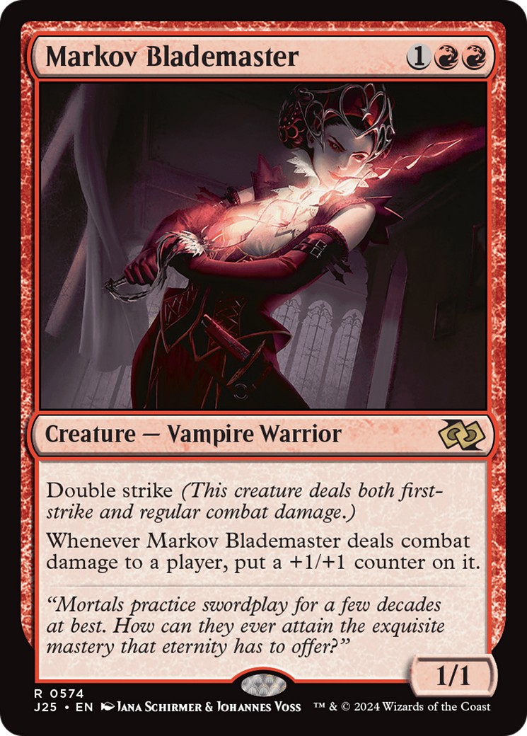 {R} Markov Blademaster [Foundations Jumpstart][J25 574]