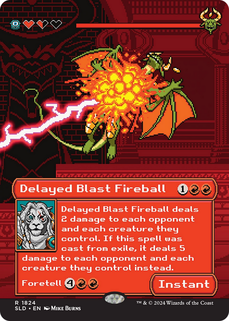 Delayed Blast Fireball [SLD-1824]  (Borderless) Foil