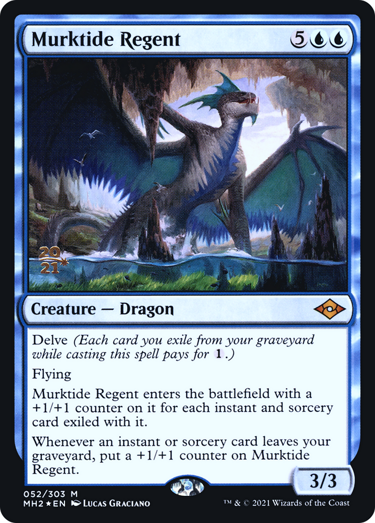 {R} Murktide Regent [Modern Horizons 2 Prerelease Promos][PR MH2 052]