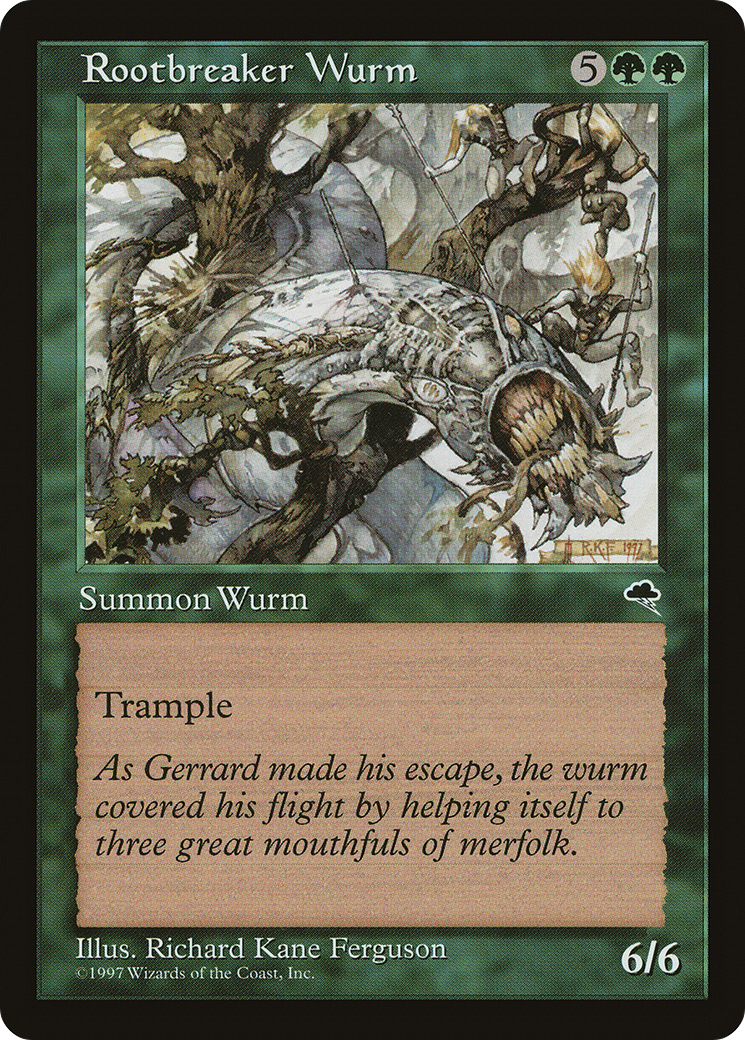 {C} Rootbreaker Wurm [Tempest][TMP 251]