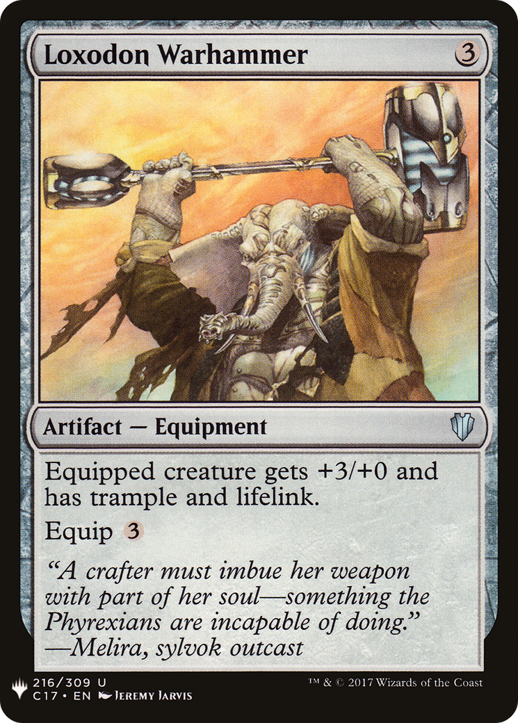 {C} Loxodon Warhammer [Mystery Booster][LS C17 216]
