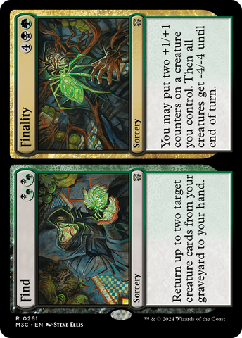 {R} Find // Finality [Modern Horizons 3 Commander][M3C 261]