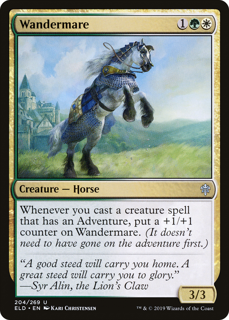 {C} Wandermare [Throne of Eldraine][ELD 204]