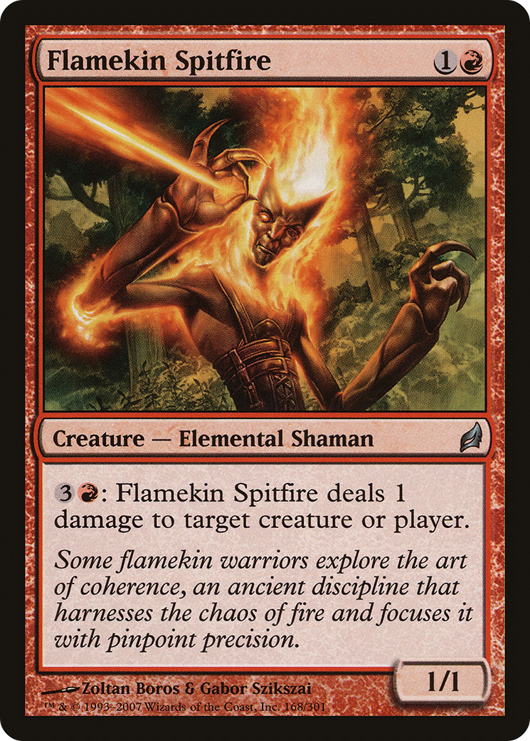 {C} Flamekin Spitfire [Lorwyn][LRW 168]