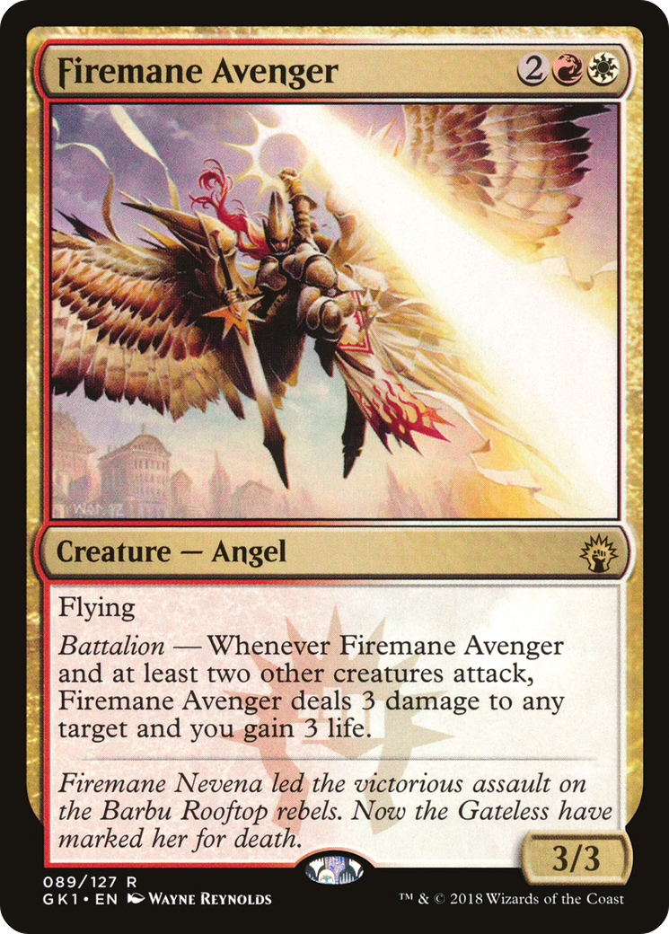 {R} Firemane Avenger [Guilds of Ravnica Guild Kit][GK1 089]