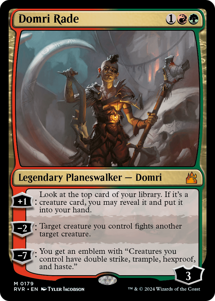 {R} Domri Rade [Ravnica Remastered][RVR 179]