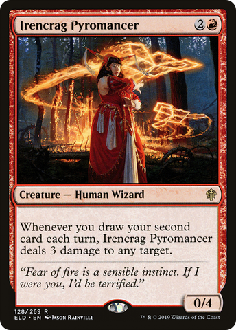 {R} Irencrag Pyromancer [Throne of Eldraine][ELD 128]