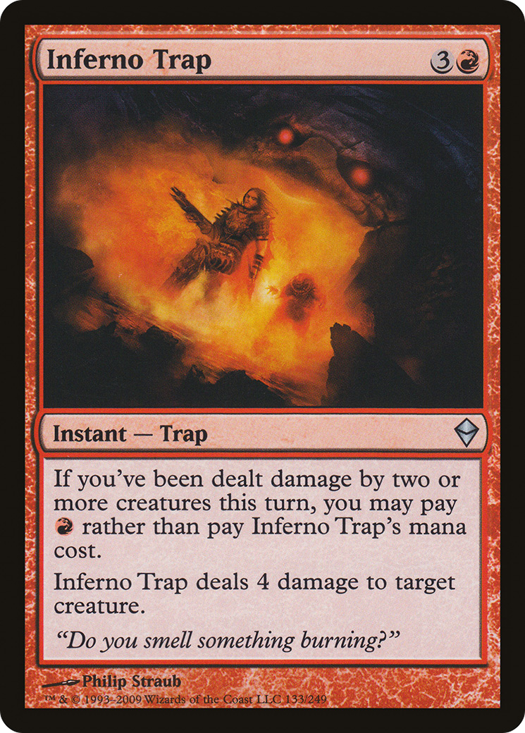 {C} Inferno Trap [Zendikar][ZEN 133]
