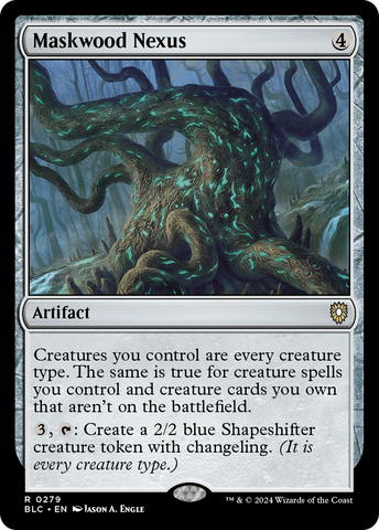 {R} Maskwood Nexus [Bloomburrow Commander][BLC 279]